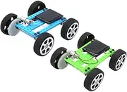 ERINGOGO 2pcs Solar-Powered Mars Toys DIY Assembly Kit Educational Play Car Toys Solar Car Model Making Kit for Kids