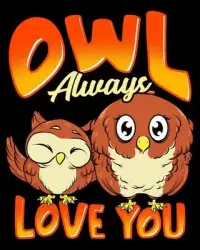 在飛比找博客來優惠-Owl Always Love You: Cute Owl 