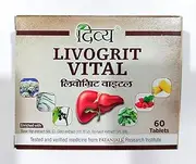 Ethnic Choice LIVOGRIT Vital 60N, Best AYUEVEDEIC Tonic for CRONIC Liver Problem and Anemia, Also for HEPATOPROTECTION & Liver INFLAMMTION