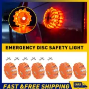 6pcs 15 LED Road Flare Emergency Roadside Beacon Strobe Warning Safety Lights