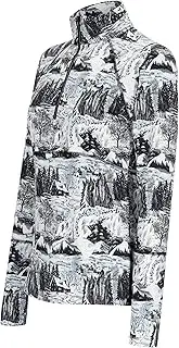 [Obermeyer] Women's Discover 1/4 Zip Woodblock S