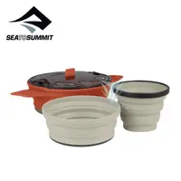 在飛比找momo購物網優惠-【SEA TO SUMMIT】X-摺疊餐具組21號(餐具組/