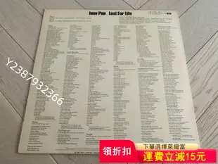 Iggy Pop Lust For Life 77英首黑膠L4057【懷舊經典】音樂 碟片 唱片