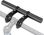 [Generic] Handle Bar Extension for Bikes - Rustproof Aluminum Alloy Handlebar Mount Extender for Bikes | Lightweight Easy Installation Cycling Computer Mount Bracket for Action Cameras