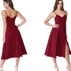New Azazie Clarissa Dress in Burgundy, New with Tags, Size 10