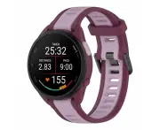 Suunto 7 & D5 Dual Colour Silicone Watch Straps - Purple & Lavender