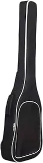 Oshhni Guitar Bag Gig Bag Portable Double Adjustable Shoulder Strap Dustproof Padded Electric Guitar Case with Zippered Front Pockets, bass bag