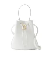 Mini TB Bucket Bag One size White