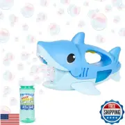 Handheld Shark Bubble Blower with Music – Squeeze-Activated Bubble Maker for