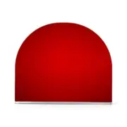 Napkin Holder, Plain Red Solid Color Napkin Holder for Table Standing Napkin ...