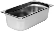 Thunder Group Third Size 4" DEEP Anti JAM Pans 25 Gauge
