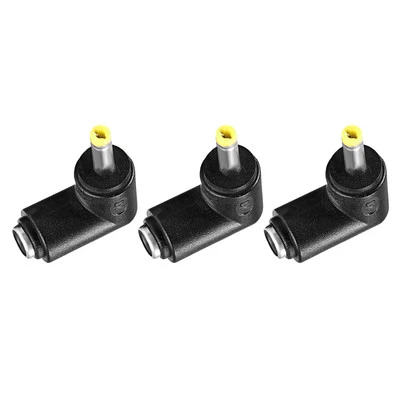 DC Male to Female Power Jack Connector,90 Degree Angle Plug Adapter