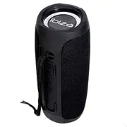 BULLET30 - IBIZA - 30W Battery Powered 360° Portable Bluetooth Speaker with LED Light Rings and TWS - Black