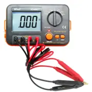 AideTek VC480C Precision Milliohm Meters 4 wire kelvin clip 0 adjust large LCD