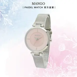 Mango 晶鑽時髦優雅腕錶 ❘ 手錶 ❘ 女錶 ❘ 三針 ❘ 氣質甜美 ❘ 都會時尚 ❘ 專櫃公司貨