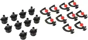 10pcs Plastic Greenhouse Humidifier irrigation Rotating Micro Nozzle