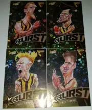 2019 AFL SELECT Starter Pack TEAM SET OF 4 Team Logo Starburst HAWTHORN HAWKS