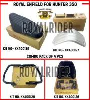Royal Enfield "COMBO PACK OF 4 PCS For hunter 350 (for: Royal Enfield)