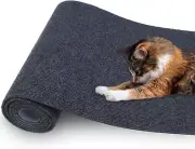Cat Scratching Mat,Cat Scratch Furniture Protector,Trimmable Self-Adhesive Couch