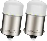 Ruiandsion 1156 BA15S LED Bulb 12V White 1141 1003 P21W 7506 3497 1073 3014 9SMD LED Chipsets Replacement for Car RV Camper Boat Backup Reverse Turn Signal Tail Lights (Pack of 2)