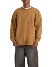 [Champion] Script Tonal Pullover in Briefly Brown