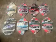 8 NEW OLD STOCK AMT Complete Automobile Model Boxes & Lids - Just Fold Out