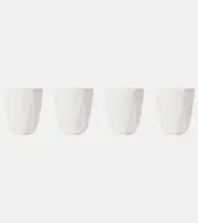 [Zaha Hadid Design] Zaha Hadid Design Folio set of 4 bone china vessels