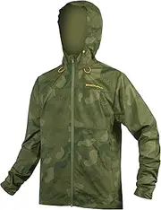 Endura Hummvee Windproof Shell Mens Cycling Jacket - Green M