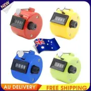 Mechanical Hand Tally Number Counter Click Clicker 4 Digit Counting Manual NJ