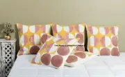 18" Indian Hand Woven Cushion Cover Traditional Hand Block Printed Pillow Case