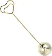 Gatuida Elegant Heart Shaped Place Card Holder Stand for Wedding Bridal Shower and Party Secure Table Picture Memo Clip for Photos and Notes Compact Design for Upscale Dining