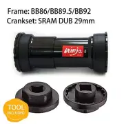 TOKEN Ninja Thread Together BottomBracket,BB86/BB89/BB92Φ41mm fit SRAM DUB Φ29mm