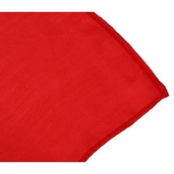 MAGICIAN SILK HANKY - RED : 12 INCH - Magic & Party Tricks