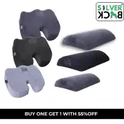Memory Foam Cushion Foot Rest Seat Pillow Coccyx Back Pain Relief Office Chair