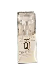 Intelligent Headphones White With Built In Microphone New 3.5 MM