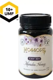 Manuka Honey Mossop’s Raw New Zealand UMF 10+ Net Wt: 500g 1lb 1.6oz
