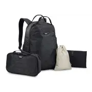 Changing Backpack Black - Convenient Diaper Bag for Parents