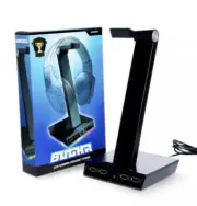 LED Gaming Headset Stand With 4 USB Ports, Bugha, Brand New Rare