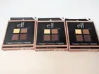 Lot of 3 e.l.f. Studio Cream Contour Palette - 4 Gorgeous Shades 83342 (115)
