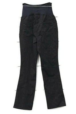 Old Navy Maternity Black Women's Boot-Cut Full Panel Pants Size 14 020