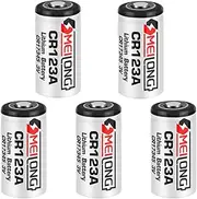 HOUYIBO 5PCS CR123A 3V 1400mAh CR17345 Replacement Non-Rechargeable Lithium Battery for Industrial PLC Household Battery