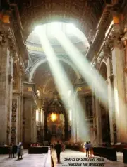 *Postcard-"Shafts of Sunlight Pour Through the Windows"-{RB33}-