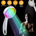 Colorful LED Shower Head 7 Colors Changing Bathroom Water Saving Shower Sprayer