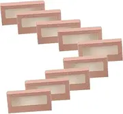 DRESSOOS Lash Extension Containers Lid 20pcs Eyelash Boxes Press Packaging Lash Cases Packaging Safe Storage