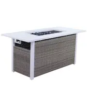 Courtyard Casual Santa Fe Rectangle Fire Pit