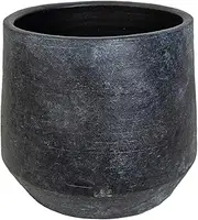 CUBREMACETA Ceramica Patina GRIS