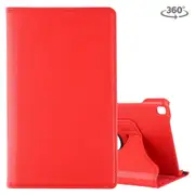 For Samsung Galaxy Tab A 8.0-Inch (2019) Case, Rotating PU Leather Cover with Stand, Red