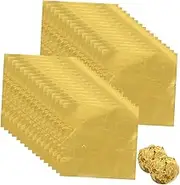 CONGARTENO 100pcs Stylish Candy Wrapping Paper Unique Foil Candy Wrappers for DIY Treats for Parties Weddings and Special Occasions Attractive Enhance Your Sweet Creations
