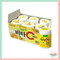 在飛比找蝦皮購物優惠-韓國樂天 LOTTE 維他命C檸檬糖果 (65g x 6件)