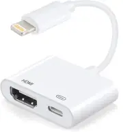 Lightning to HDMI Adapters with Lightning Digital AV Adapter 1080P Video & Audio